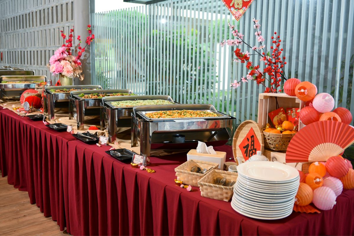 Chinese New Year Catering with Theme